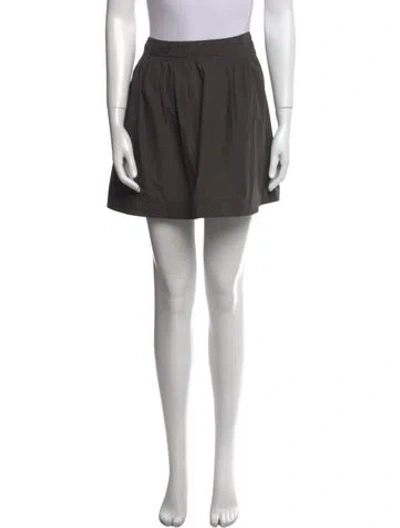 Pre-owned Marni Mini Skirt In Gray
