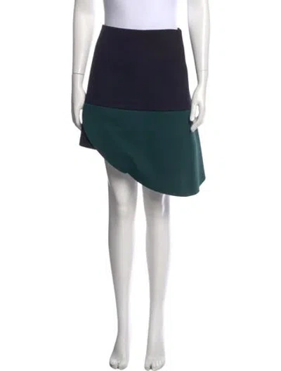 Pre-owned Marni Mini Skirt In Green