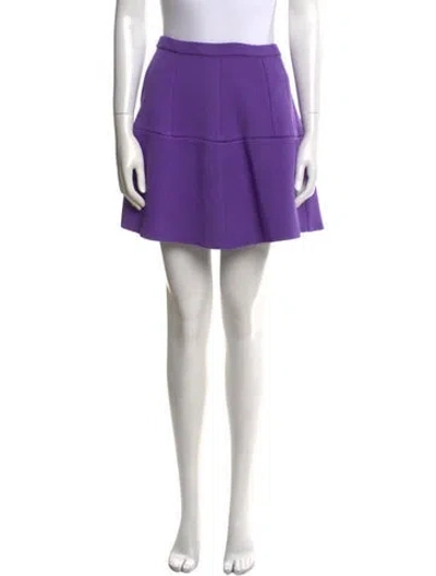 Pre-owned Marni Mini Skirt In Purple