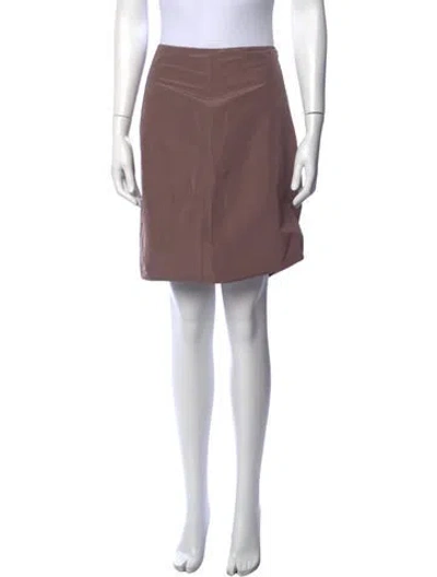 Pre-owned Marni Mini Skirt In Purple