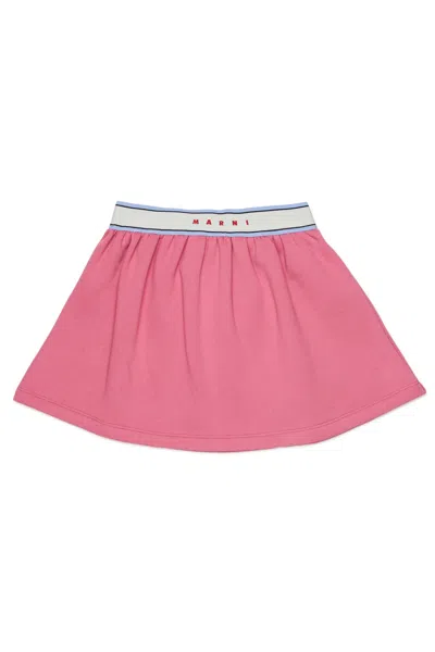 MARNI MINI SKIRT WITH LOGO