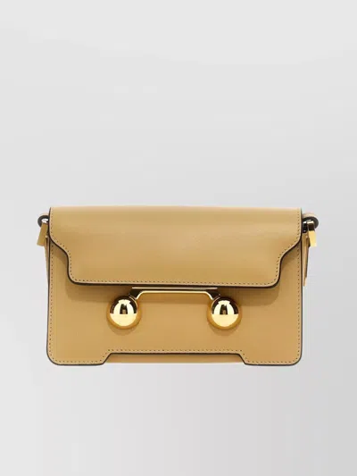 Marni Mini Structured Shoulder Bag With Gold-tone Hardware