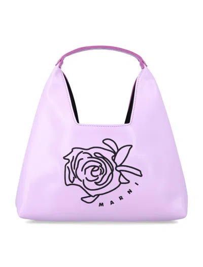 Marni Mini Stylish Bag For Girls In Pink