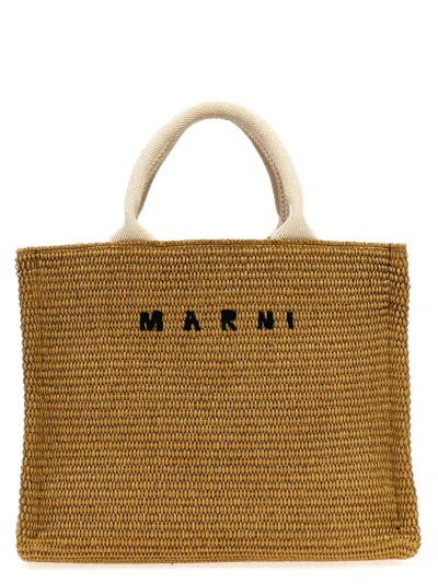 MARNI MINI TOTE TOTE BAG BEIGE