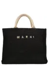 Marni Black Mini Tote Shopping Bag
