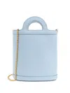 Marni Tropicalia Nano Bucket Bag In Blue