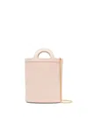 Marni Mini Tropicalia Bucket Bag In Pink