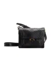 Marni Mini Trunk Shoulder Bag In Black