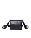 Marni Mini Trunk Soft Shoulder Bag In Black