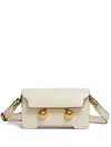 Marni Victoria Beckham Mini Dorian Leather Shoulder Bag In Neutrals