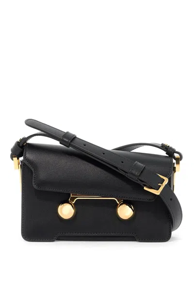 Marni Mini Trunkaroo Shoulder Bag In Black