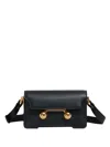Marni Trunkaroo Mini Bag With Flap Closure In Black