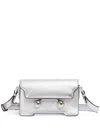 Marni Mini Trunkaroo Shoulder Bag In Grey