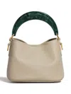 Marni Mini Venice Bucket Bag In Nude