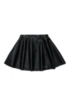 Marni Minigonna In Tessuto Spalmato In Black