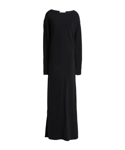Marni Minimalist Dress In Black
