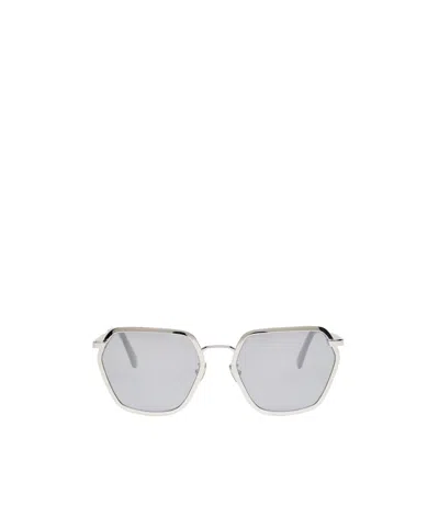 Marni Minimalist Geometric Sunglasses In Gray