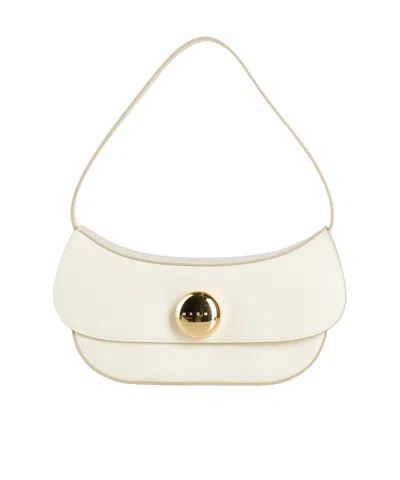 Marni Minimalist Saddle Bag In Yellow