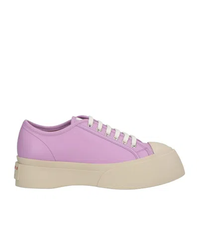 Marni Minimalist Sneakers In Purple