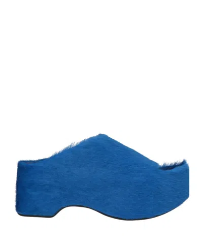 Marni Minimalist Solid-color Sandals In Transparent
