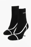 Marni Mirrored Heel Sock Booties 8cm