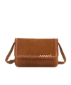 Marni Moca Small Shoulder Bag In Brown