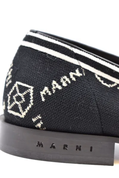 Marni Moccasins Black