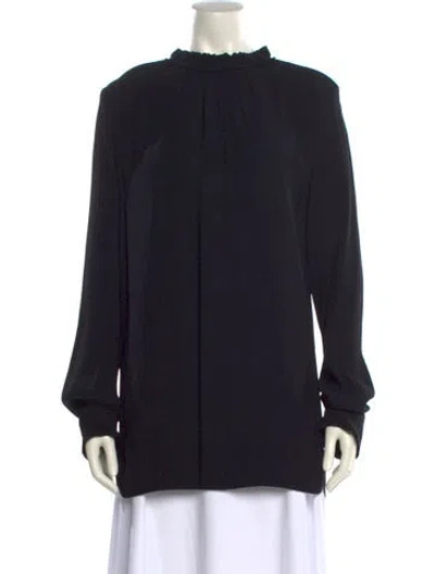 Pre-owned Marni Mock Neck Long Sleeve Tunic In Multi