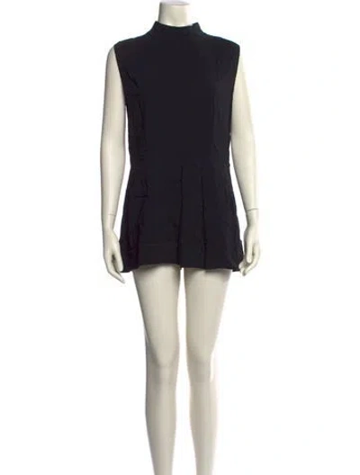 Pre-owned Marni Mock Neck Mini Dress