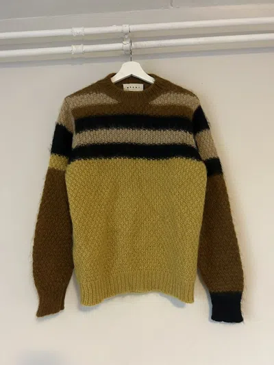 Pre-owned Marni Mohair Knit Sweater In Multi