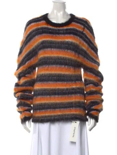 Pre-owned Marni Mohair Striped Sweater W/ Tags In Multi