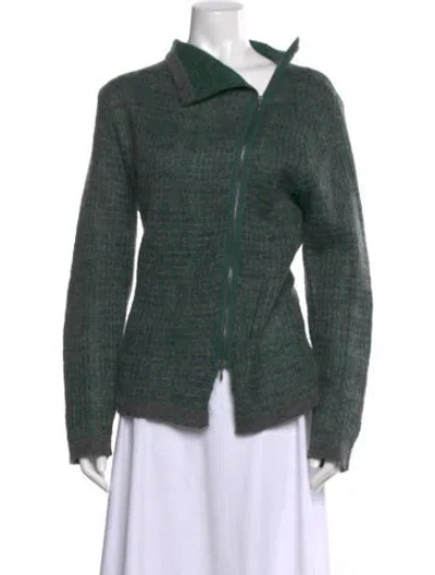 Pre-owned Marni Mohair Sweater In Green