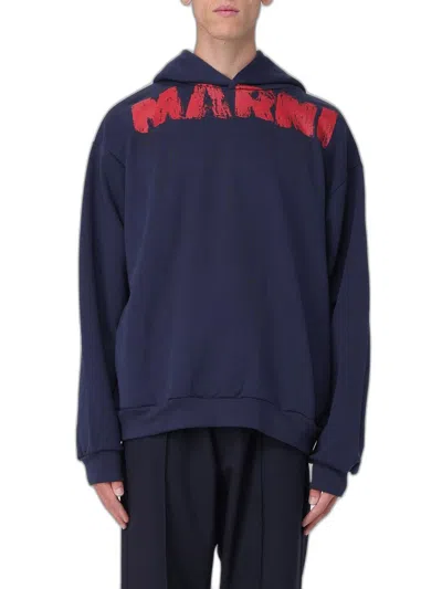 Marni Monolith Sweatshirt In Blue
