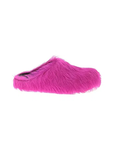 Pre-owned Marni Mule/clog In Pink