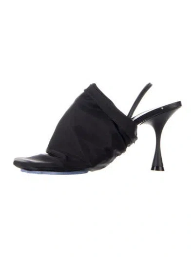 Pre-owned Marni Mules In Blue