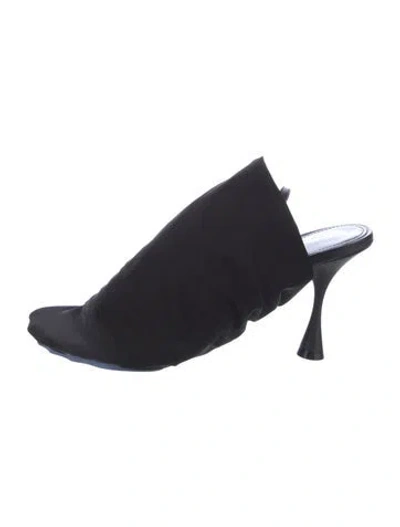 Pre-owned Marni Mules W/ Tags In Black