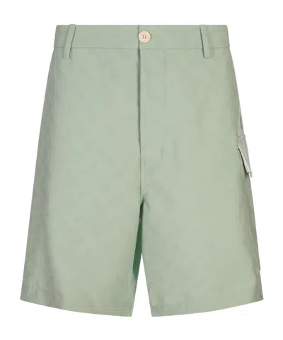 Marni Multi-pocket Shorts In Green