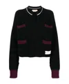 Marni Multi-pocket Split-neck Jumper In Black