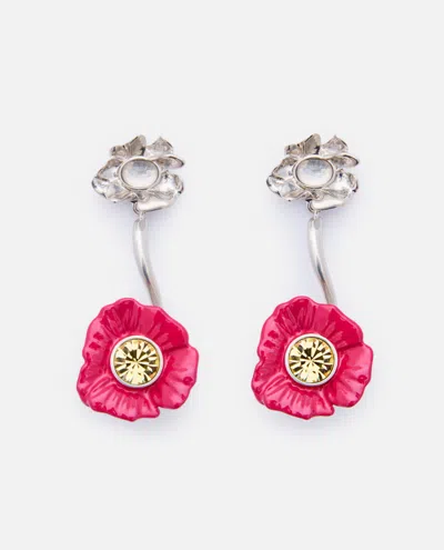 Marni Multicolor Floral Earrings In Not Applicable