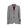 Marni Multicolor Houndstooth Wool Blend Single-breasted Blazer