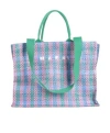 Marni Multicolor Largesize Handbag In Blue