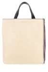 MARNI MARNI MULTICOLOR LEATHER MUSEO SOFT HANDBAG