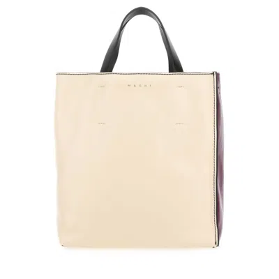 Marni Multicolor Leather Museo Soft Handbag