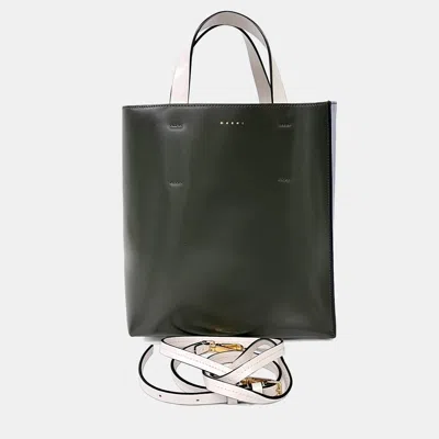 Pre-owned Marni Multicolor Leather Tote Bag