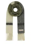 Marni Block Design Fringed Edges Scarf