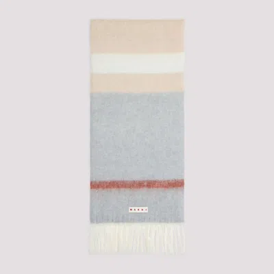 MARNI MARNI MULTICOLOR MOHAIR BLEND SCARF
