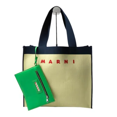 Pre-owned Marni Multi-color Polyester Tote Bag ()
