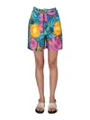 Marni Multicolor Printed Shorts In Multicolor