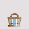 Marni Micro Tropicalia Tote Bag In Multicolor