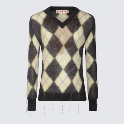 MARNI MARNI MULTICOLOR WOOL KNITWEAR